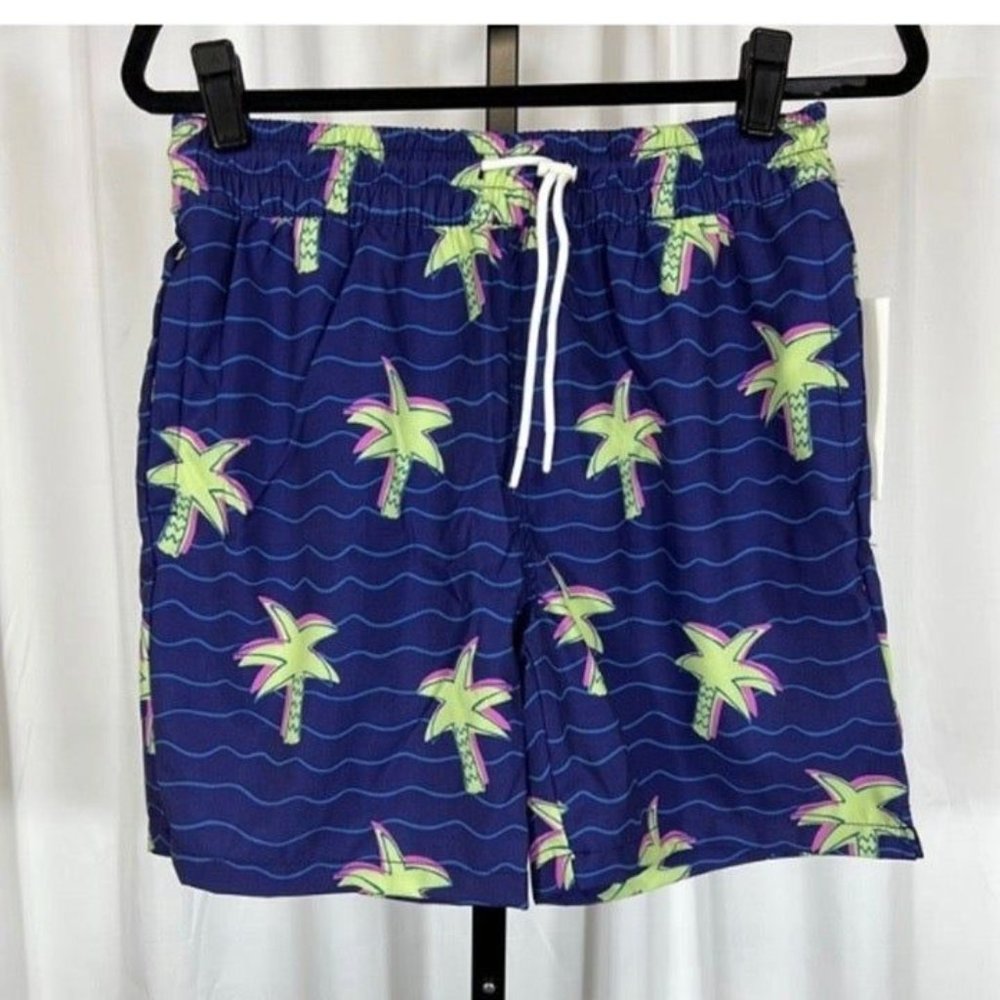 Sovereign Code NWT Sz S Banks Printed Swim Trunks - Picture 5 of 5